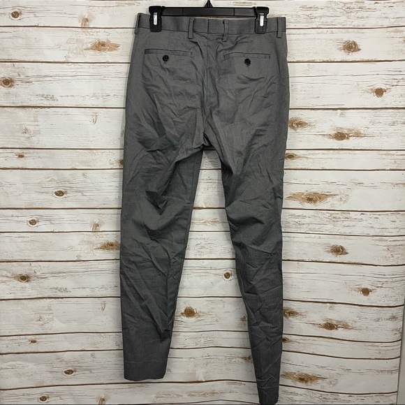 Banana Republic Black Gray Slim Fit Chino Pants - Picture 4 of 5